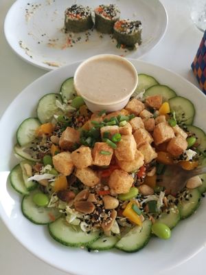 Napa salad 150b at VegetaBowl in Koh Tao
