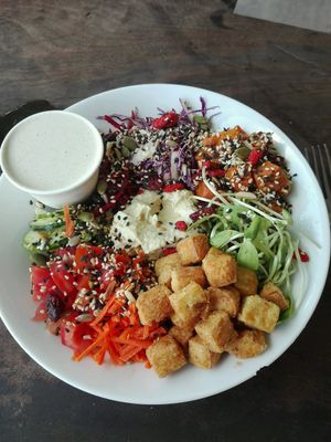 wellness bowl #vegan at VegetaBowl in Koh Tao