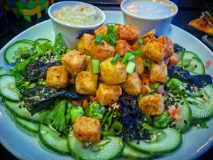 Japanese Bowl!!! at VegetaBowl in Koh Tao