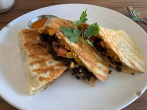 Quesadilla  at VegetaBowl in Koh Tao