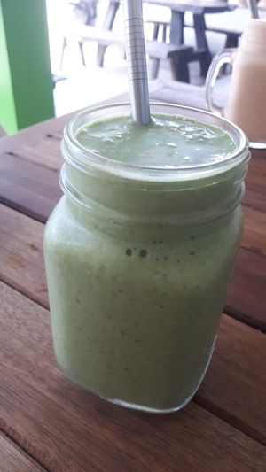 Popeyes smoothie at VegetaBowl in Koh Tao