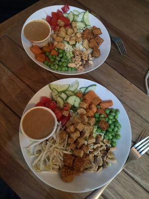 Indonesian bowl. Really tasty at VegetaBowl in Koh Tao