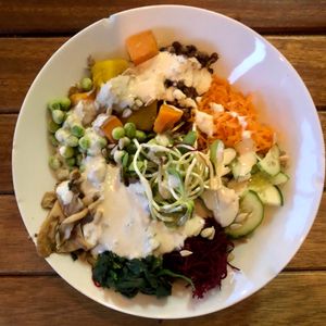Power bowl at VegetaBowl in Koh Tao