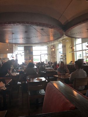 Dinning area  at Founding Farmers in Potomac