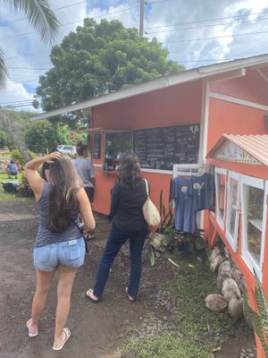 Quick service :) at Kalalea Juice Hale in Anahola