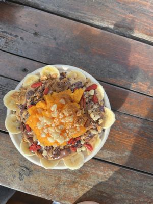 The King Kong açai bowl  at Kalalea Juice Hale in Anahola