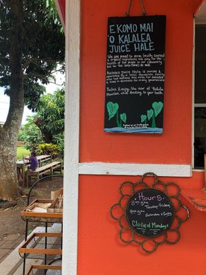 Hours at Kalalea Juice Hale in Anahola
