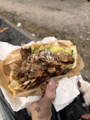   at Vegan Gyros - Mauer Park - Food Truck in Berlin