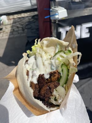   at Vegan Gyros - Mauer Park - Food Truck in Berlin