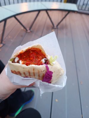 Gyro at Vegan Gyros - Mauer Park - Food Truck in Berlin