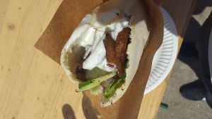 gyros at Vegan Gyros - Mauer Park - Food Truck in Berlin