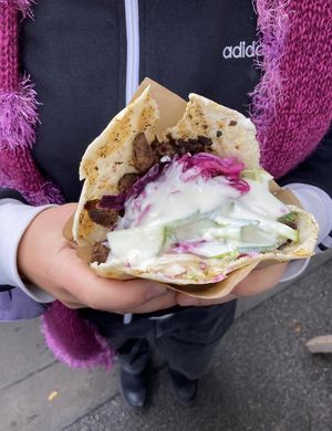   at Vegan Gyros - Mauer Park - Food Truck in Berlin