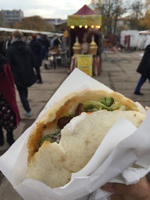 Vegan gyro at Vegan Gyros - Mauer Park - Food Truck in Berlin