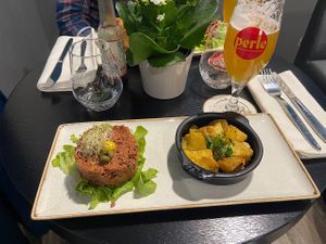 Vegan tartare 👏 at Velicious in Strasbourg
