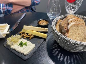 Cheese trio 🧀 at Velicious in Strasbourg
