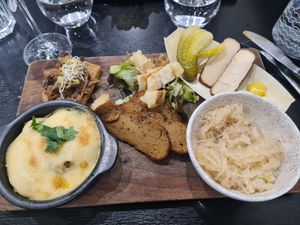 Raclette at Velicious in Strasbourg