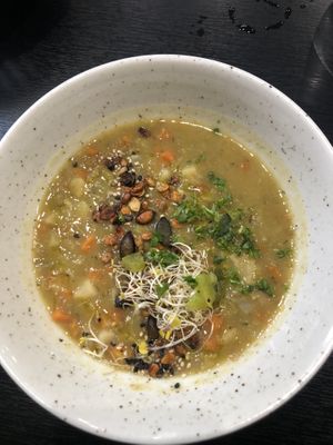 Soupe en entrée   at Velicious in Strasbourg