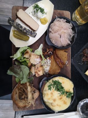 Raclette at Velicious in Strasbourg