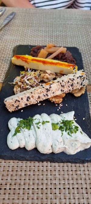 Cheese plate  at Velicious in Strasbourg