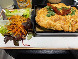 Mushroom pot pie  at Velicious in Strasbourg