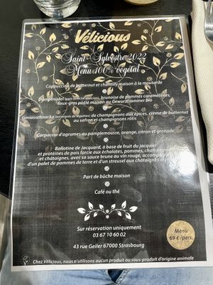  #Veganuary at Velicious in Strasbourg