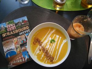 soupe du jour bio at Velicious in Strasbourg