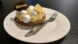 Tartelette au citron at Velicious in Strasbourg