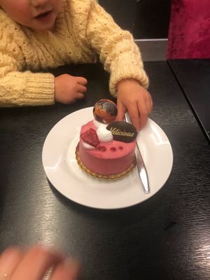 Amazing cake! at Velicious in Strasbourg