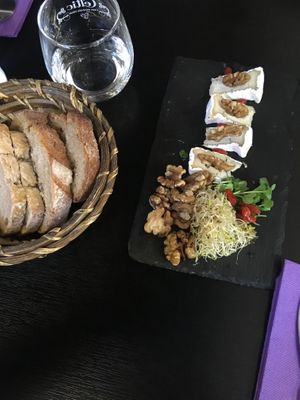 Vegan camembert. Really close to the real thing! at Velicious in Strasbourg