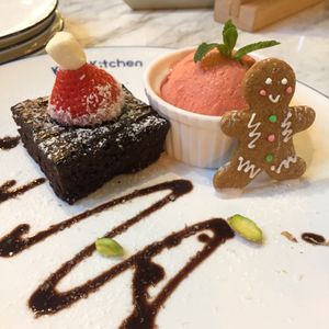 Christmas dinner set at Green Common Kind Kitchen - Nan Fung Place in Hong Kong Island