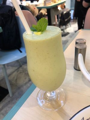 Avocado smoothie at Green Common Kind Kitchen - Nan Fung Place in Hong Kong Island