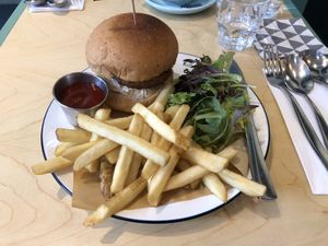 Beyond burger  at Green Common Kind Kitchen - Nan Fung Place in Hong Kong Island