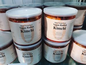 Vegan Kimchi from Korea!  at Green Common Kind Kitchen - Nan Fung Place in Hong Kong Island