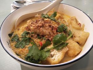 Laksa  at Green Common Kind Kitchen - Nan Fung Place in Hong Kong Island