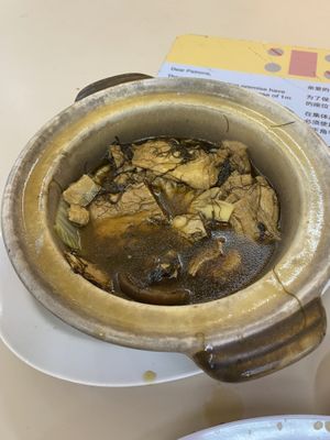 发菜一品锅, not much ingredients and tasteless at Ji Xiang 吉祥素 - Bukit Batok in West Singapore