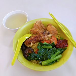 Ji xiang noodles at Ji Xiang 吉祥素 - Bukit Batok in West Singapore