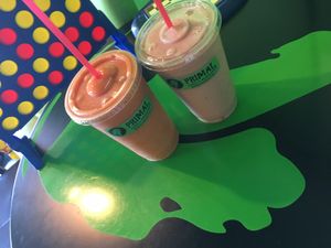 Mangos In The Mist & Nana Berry Smoothies at Primal Juice and Smoothies in San Antonio