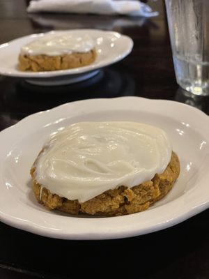 Gluten-free pumpkin cookies  at The Tin Thistle Garden Cafe in North Bend