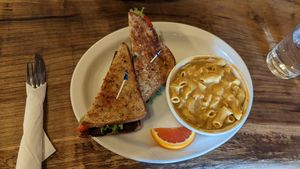  at The Tin Thistle Garden Cafe in North Bend