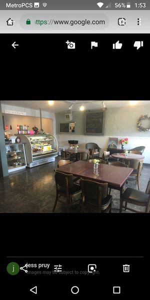 Great atmosphere at The Tin Thistle Garden Cafe in North Bend