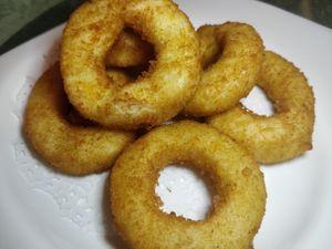 Fried squid ring at Supreme Vege 善心缘 - Bras Basah in Central Singapore