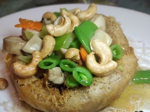 Yam Ring at Supreme Vege 善心缘 - Bras Basah in Central Singapore