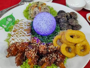 Catered dinner for 33 tables for 7th month 中元节 dinner at Tan Gin Sai Tropical Fish Farm at Supreme Vege 善心缘 - Bras Basah in Central Singapore