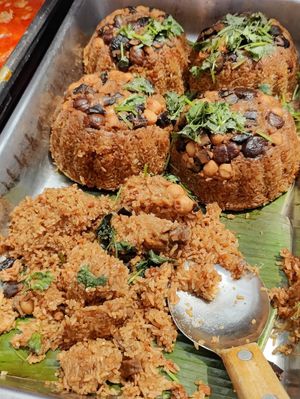 Catering: lotus rice at Supreme Vege 善心缘 - Bras Basah in Central Singapore