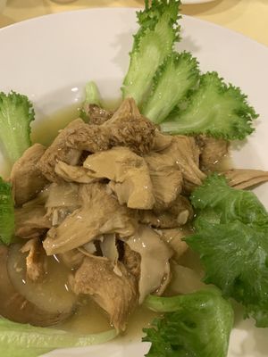 Ginger Braised Monkey Head  at Supreme Vege 善心缘 - Bras Basah in Central Singapore