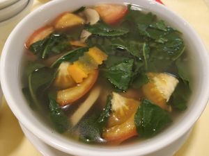 Kow kee soup at Supreme Vege 善心缘 - Bras Basah in Central Singapore