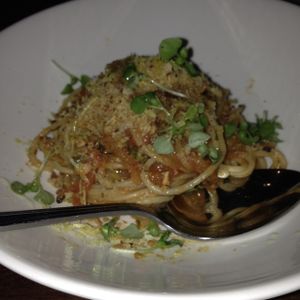 carbonara at Avant Garden in New York City