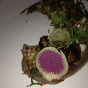 mushrooms  at Avant Garden in New York City