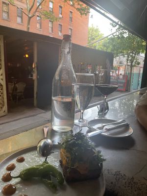 View from the ledge.  at Avant Garden in New York City