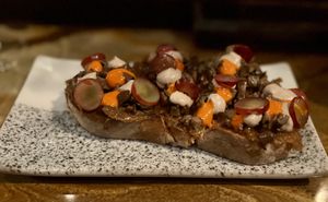 Cremini toast  #Veganuary at Avant Garden in New York City